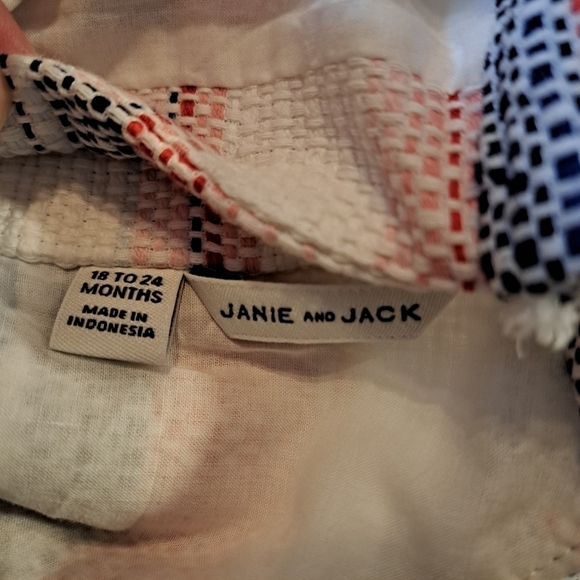 Janie and Jack 18-24 month romper euc - Picture 4 of 7
